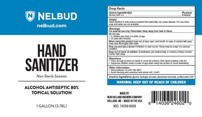 1 Gallon Principal Display (Sanitizer 1 Gal Nelbud)